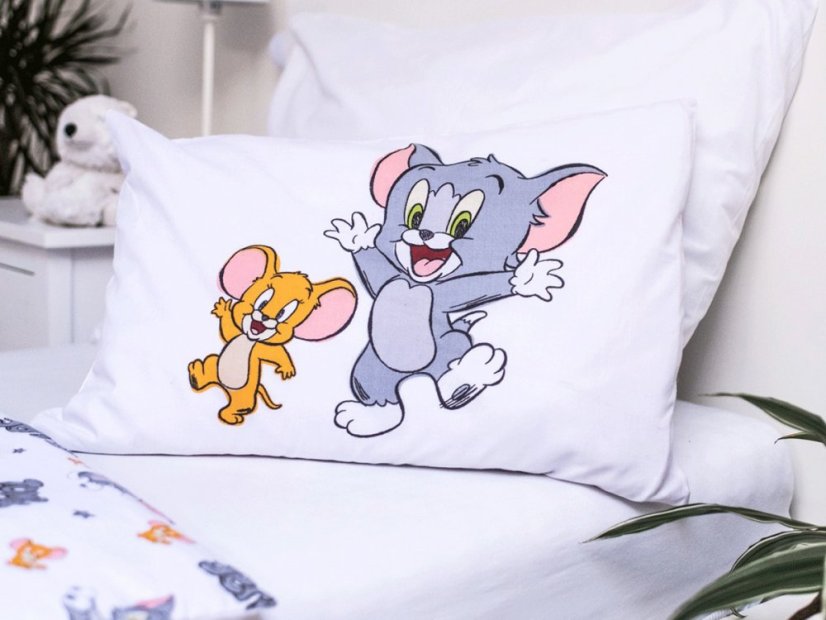 Dětské povlečení do postýlky 100x135, 40x60 Tom a Jerry 050