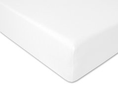 Dětské jersey prostěradlo do postýlky 60x120 EXTRA Bílé