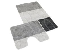 Předložka na WC 60x50 Geometrie šedá