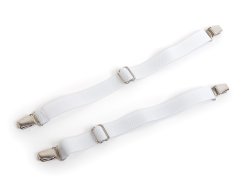 Napínák na prostěradlo jednolůžko 40 - 100 cm - 2ks