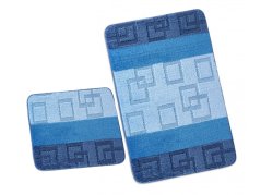 Předložka na WC 60x50 Kostky modré I - bez výkroje