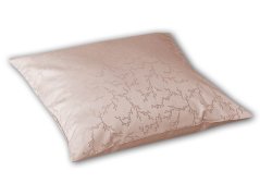 Damaškový povlak na polštář 40x60 EXCELLENT TENCEL Šepot větviček pudrově růžový