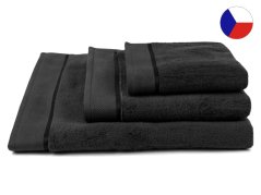 Froté ručník z mikrobavlny STAR 450g černý 50x100