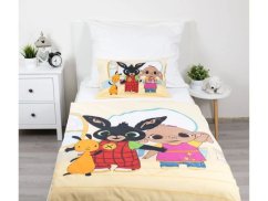 Dětské povlečení do postýlky 100x135, 40x60 Králíček Bing Playroom