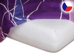 Froté prostěradlo 90x200 EXCLUSIVE bílé 