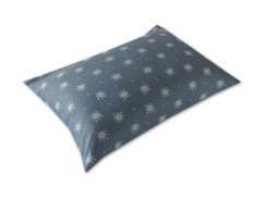 Vánoční povlak na polštář 40x60 damašek EXCELLENT GEON Sněhové koule tmavě šedé