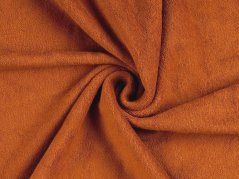 Prostěradlo froté na vysokou matraci 120x200 hnědé