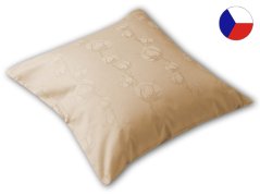Damaškový povlak na polštář 40x60 EXCELLENT OREGON COTTON Bavlník béžový