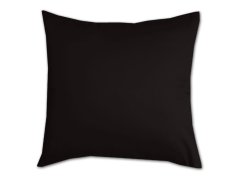 Jednobarevné povlečení bavlněné na zip 2x 70x90, 220x200 EXCLUSIVE antracit