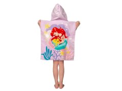 Dětské froté pončo/osuška Ariel pink