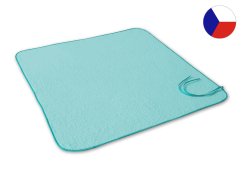 Dětská froté osuška 100x100 Lota mint/tyrkys 350g 