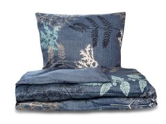 Povlak na polštář satén 50x50 Noční les