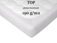 Jersey prostěradlo 90x200 EXCLUSIVE stříbrné