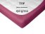 Jersey prostěradlo 80x220 EXCLUSIVE ostružinové 