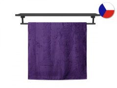 Plážová osuška MAXI 104x180 GRANADA tmavě fialová 450g
