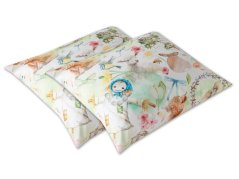 Saténový dekorační polštářek 40x40 GEON Jaro