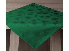 Vánoční prostírka 40x40 GARBO Velká vánoční hvězda zelená