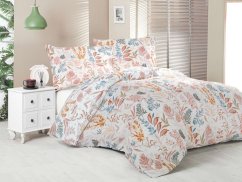 Povlečení satén Luxury Collection 70x90, 140x200 Coral garden