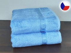 Bambusový ručník 50x100 modrý
