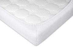 Jersey prostěradlo 140x220 EXCLUSIVE bílé