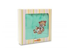 Dárková dětská 75x100 SLEEP Koťátko mentol