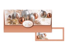 Vánoční obálka na peníze Mia krémová