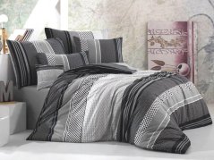 Francouzské povlečení bavlna EXCLUSIVE 2x 70x90, 220x200 Sorento black