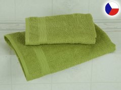 Froté ručník 50x100 NORA 450g Vlny zelené