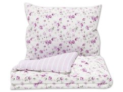 Bavlněné povlečení PROVENCE COLLECTION Viento růžové 2x 70x90, 240x200