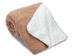 Extra teplá deka OVEČKA 150x200 COZY Čokoláda