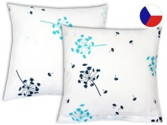 Saténový povlak na polštář 30x40 Garden blue