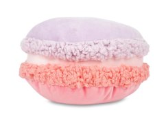 Dětský polštářek 30 cm Makronka fialová-růžová