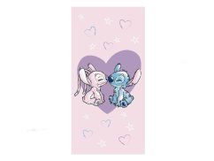 Dětská osuška Lilo a Stitch love 70x140