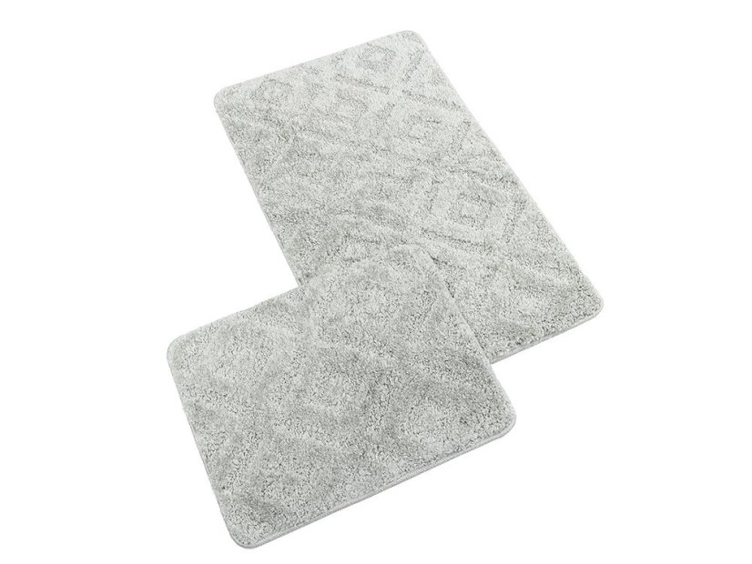 Koupelnové předložky set 2 ks Silver šedá