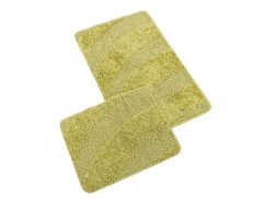 Koupelnové předložky set 2 ks Silver zelená