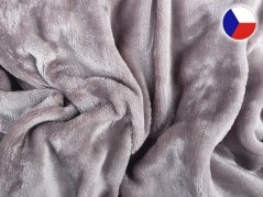 Prostěradlo mikroflanel SLEEP WELL 120x200 Světle šedé