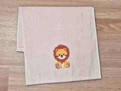 Dětský ručník LILI 30x50 Lvíček béžový