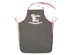 Bavlněná kuchyňská zástěra Master Chef černá