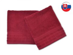 Luxusní osuška Ringo 450g bordó 70x140