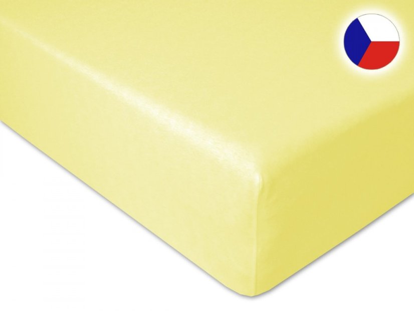 Prostěradlo jersey citrus 100x200