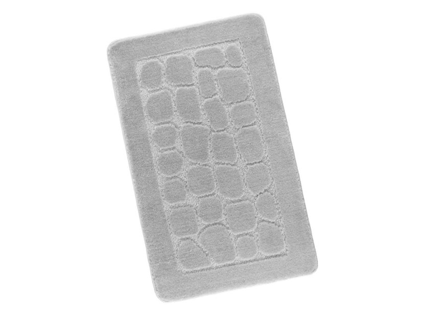 Koupelnová předložka 60x100 Dlažba šedá