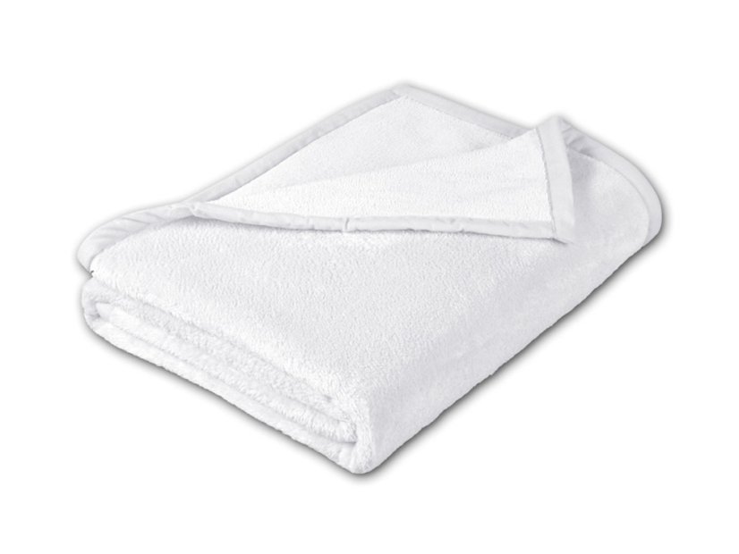 Luxusní deka mikroplyš 150x200 Bílá 400g