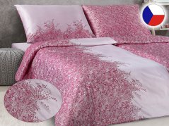 Damaškové povlečení EXCELLENT 70x90, 140x220 DIAMANT Amazonie vínová