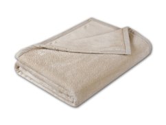 Luxusní dětská deka mikroplyš 100x150 Béžová 400g