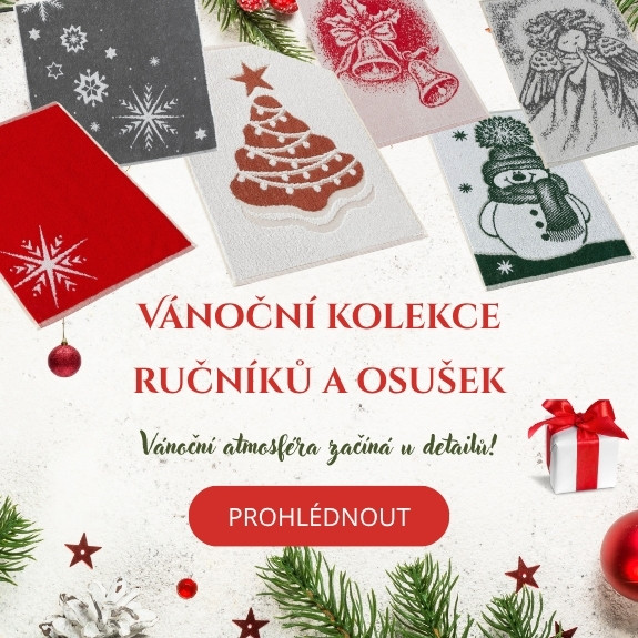Vánoční ručníky a osušky