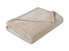 Luxusní dětská deka mikroplyš 100x150 Béžová 400g