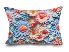 Povlak na polštář bavlna Sedmikráska 5D 50x70