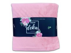 Luxusní deka micro 150x200 SLEEP WELL 300g Světle růžová