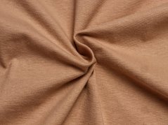 Jersey prostěradlo na vysokou matraci 200x200 EXTRA Oříškové