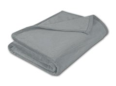 Luxusní dětská deka mikroplyš 100x150 Šedá 400g